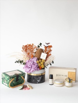 Beaute, Choccolart Roche Çikolata ve Homemade Aromaterapi El Bakım Seti