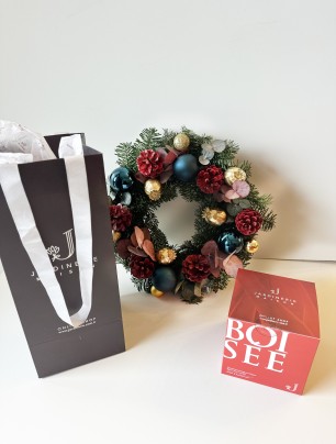 Kapı süsü ve Vegan Mum Hediye Seti