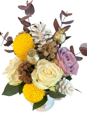 Çiçek ve Stanley Termos Bardak