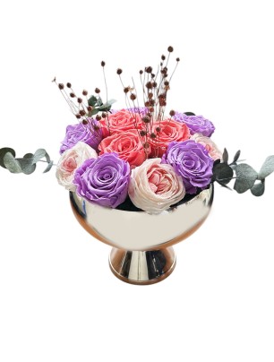 13 Adet Solmayan Gül Aranjmanı