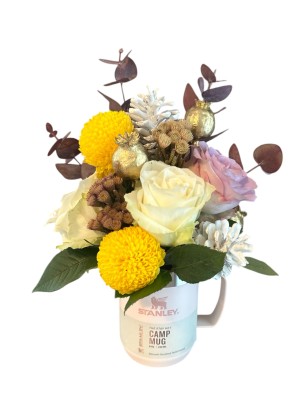 Çiçek ve Stanley Termos Bardak
