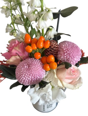 Çiçek ve Stanley Termos Bardak