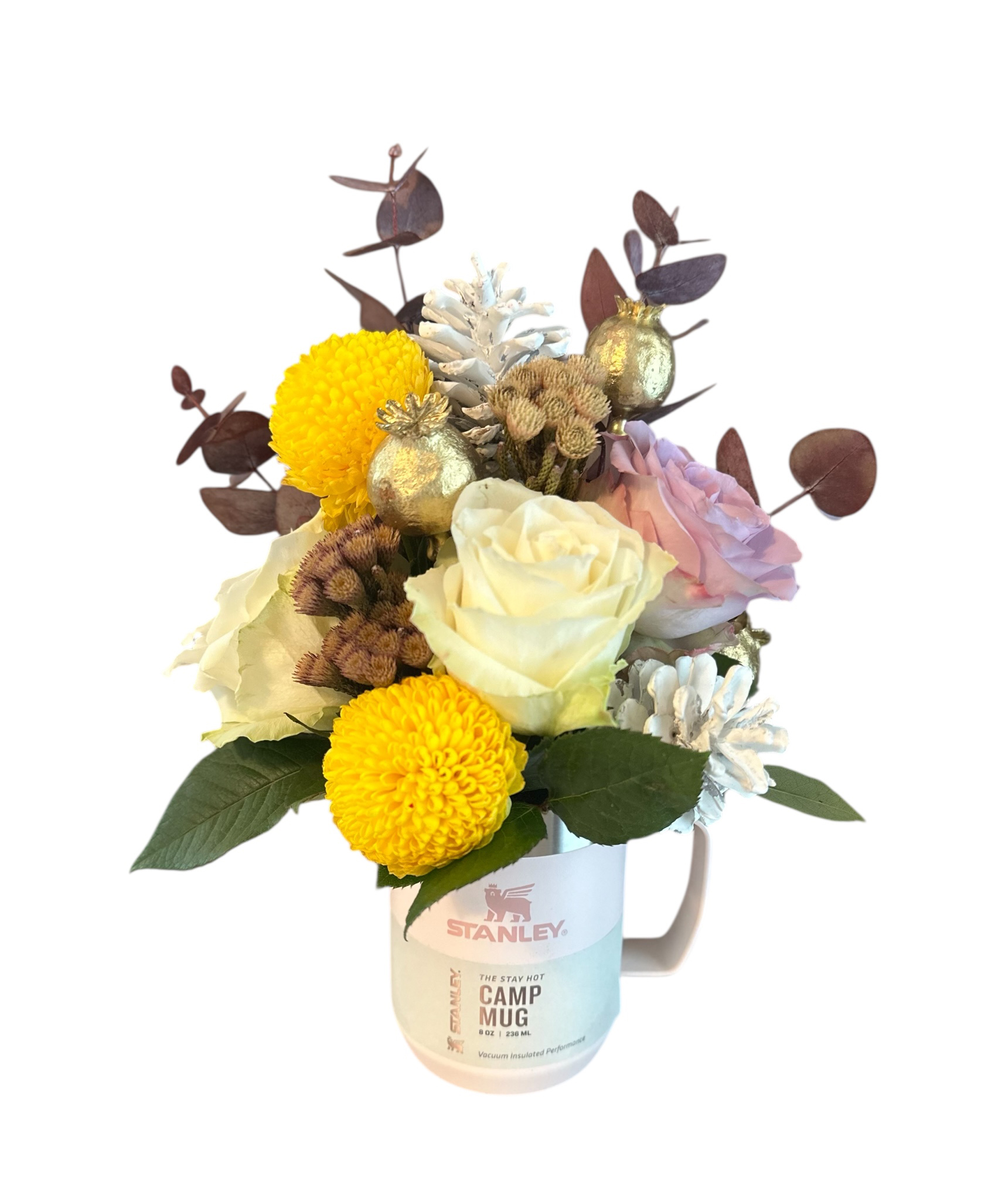 Çiçek ve Stanley Termos Bardak