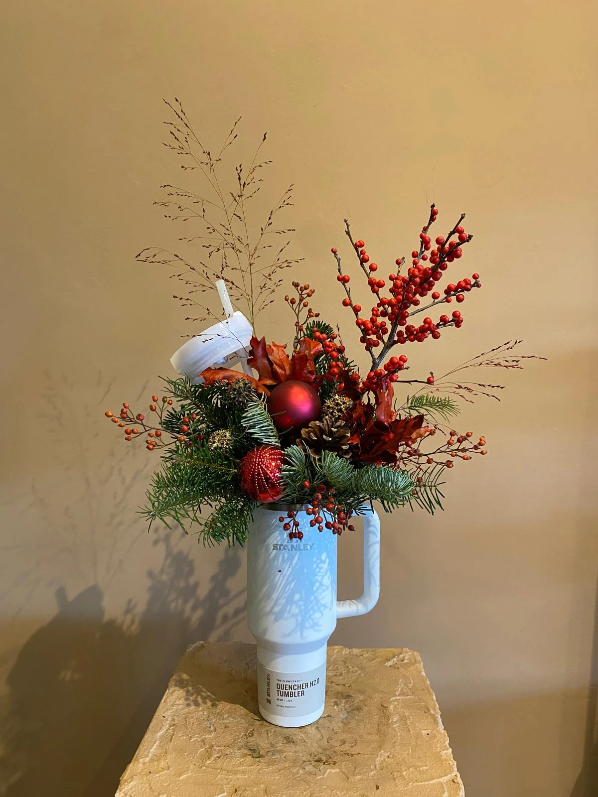 Stanley Termos Yılbaşı Çiçekleri ile Beraber