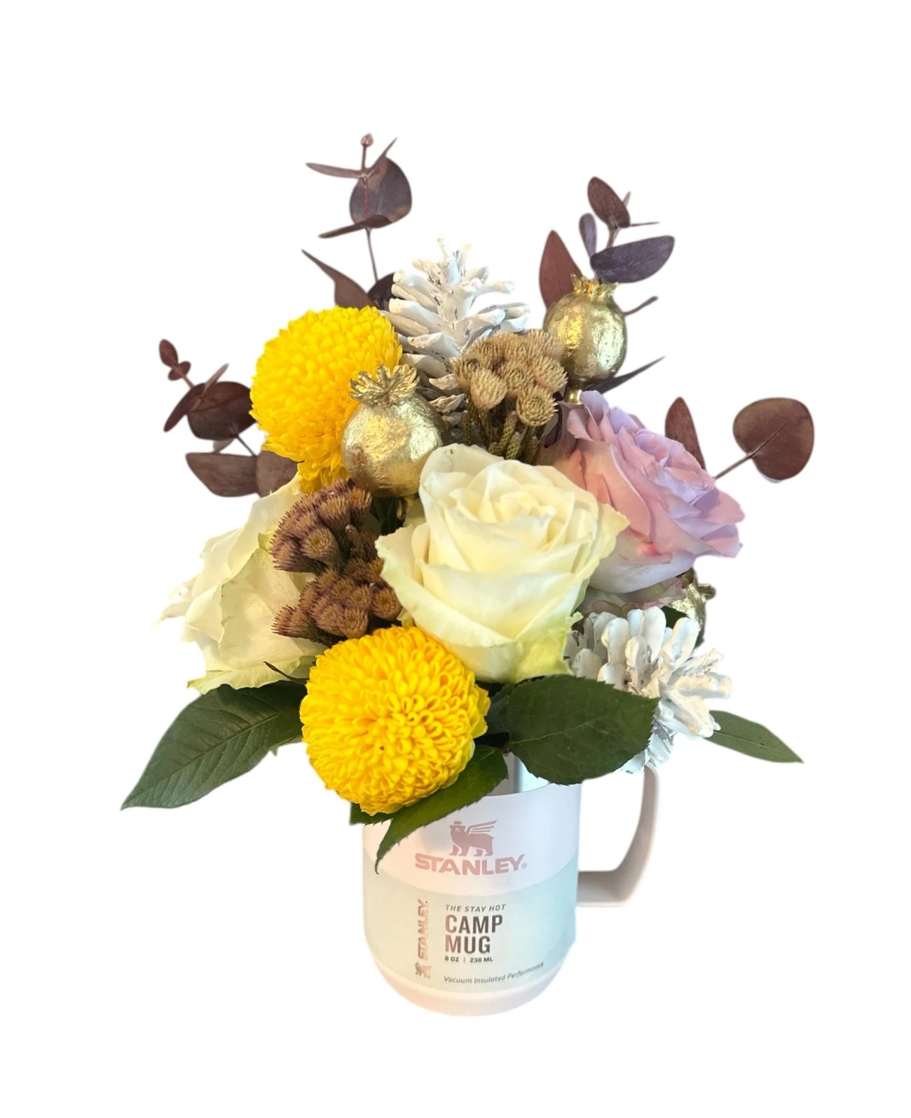 Çiçek ve Stanley Termos Bardak