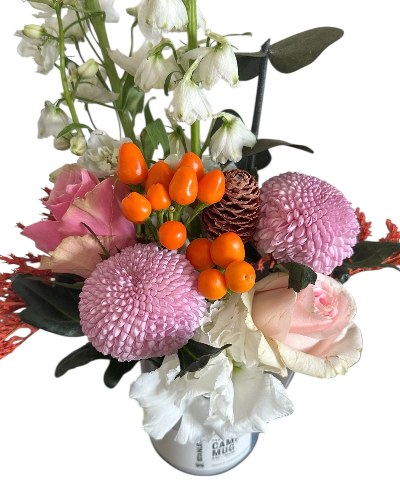 Çiçek ve Stanley Termos Bardak